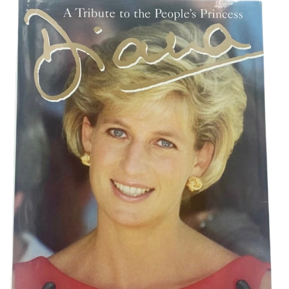 Vintage 1997 “Diana: A Tribute to the People’s Princess” by Peter Donnelly Book